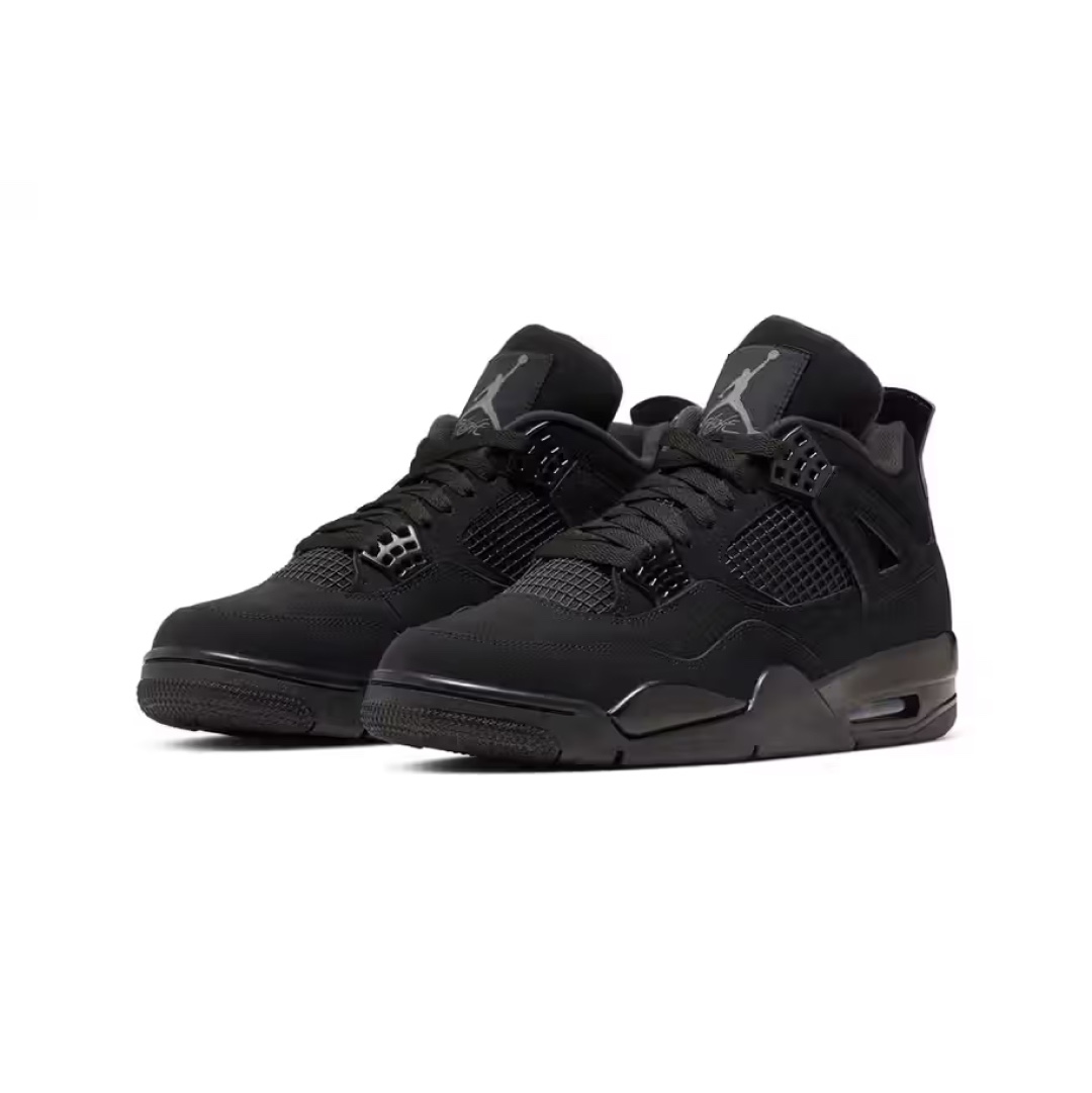 Jordan 4 Retro Black Cat 2020, Jordan 4 Retro Black Cat 2006 착용 스타일 - 3
