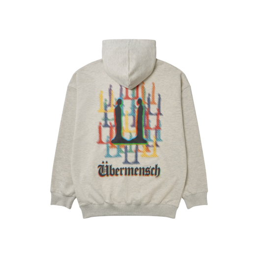 Übermensch グレー フーディ　ジヨン G-DRAGON Ubermensch Hoodie Charcoal (パーカー・フーディ