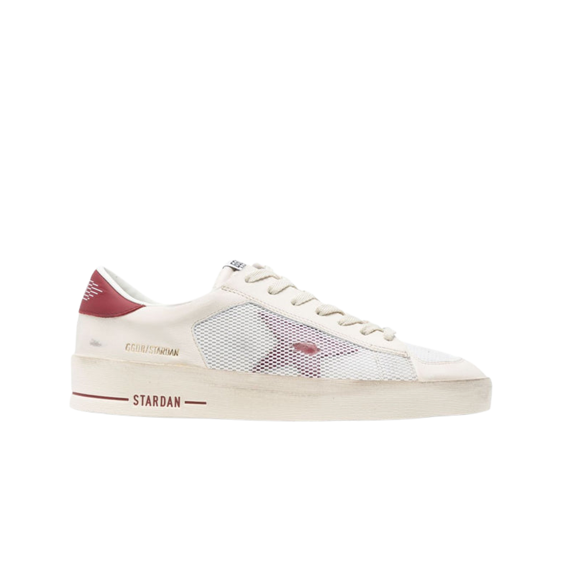 GMF00370-F006909-10218 Golden Goose Stardan Sneakers White Red