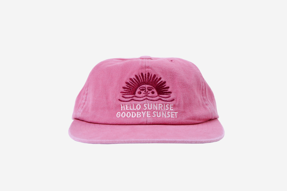 ★Hello Sunrise★ 90s Logo 6Panel Cap HELLO SUNRISE HS 90's Logo 6Panel Cap