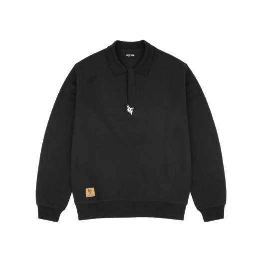 SIZE 1-35AU014101 / SIZE 2-35AU014201 IATF Oriental Future Polo Sweatshirt Black