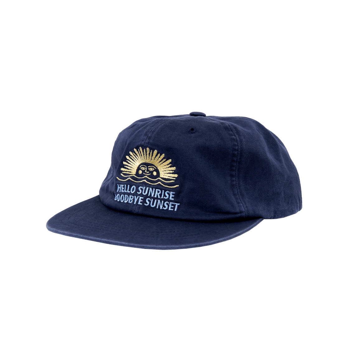 【Hello Sunrise】S Logo Cotton Relaxed Fit 6Panel Cap 헬로선라이즈 90s 로고 6패널 캡 네이비 | Hello Sunrise | KREAM