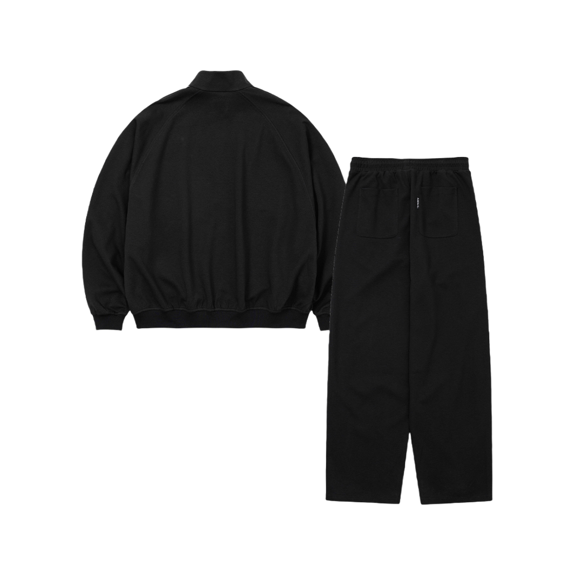 【AJO AJOBYAJO】23FW★ Star Padded Jacket 아조바이아조 세트 오버사이즈 래글런 트랙 셋업 블랙