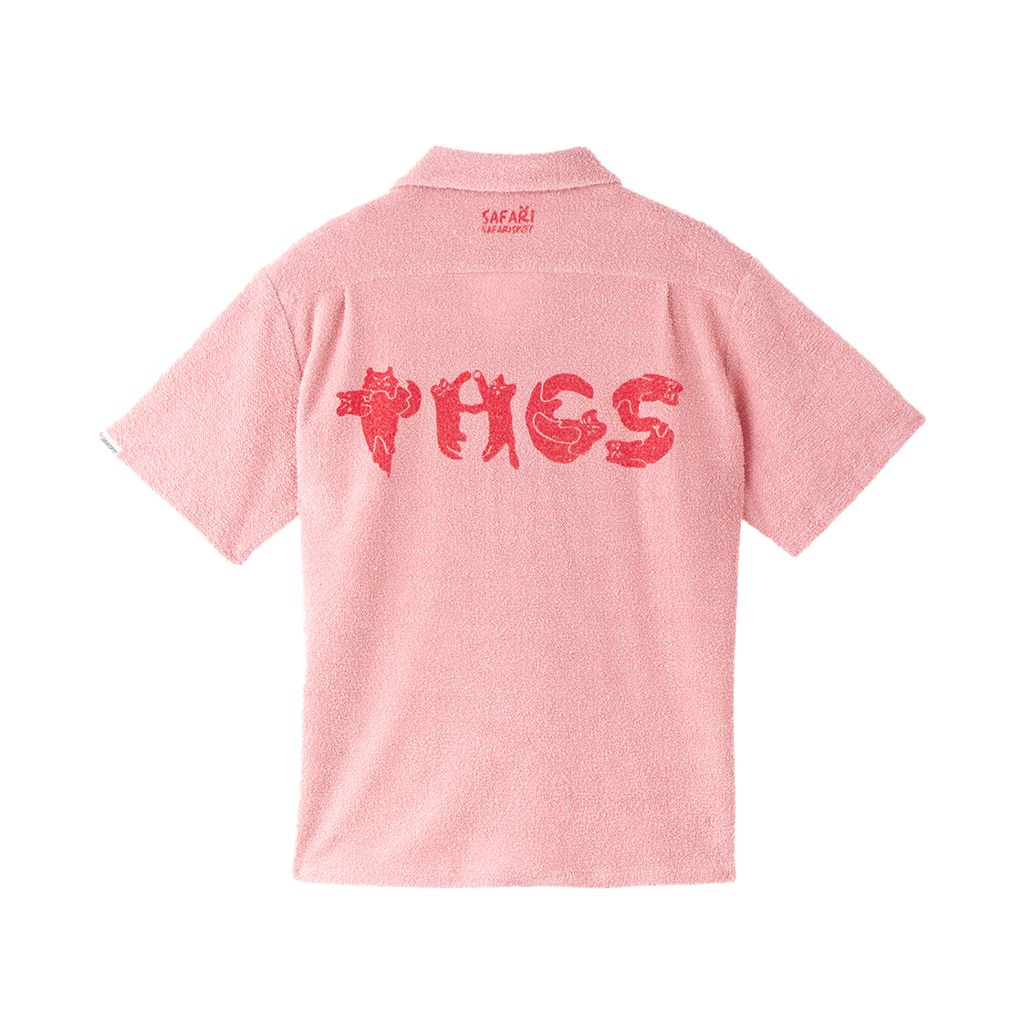 사파리스팟 캐시 앤 브룩 스토리 타월 셔츠 핑크(Safarispot Cathy and Brook Story Towel Shirt Pink) - 2