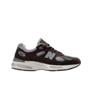 New Balance 991v2 Made in UK Licorice Douglas Fir
