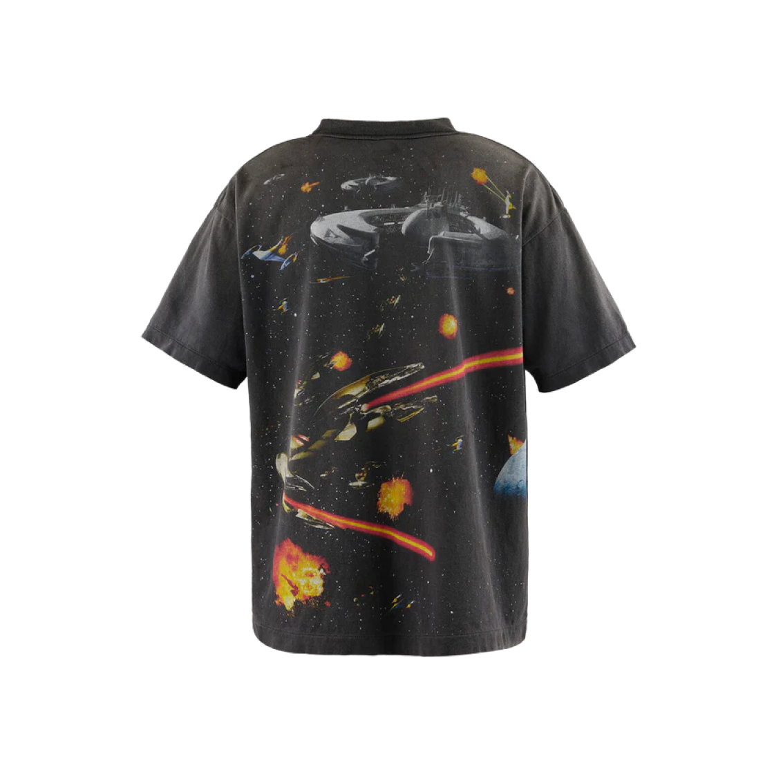 세인트 마이클 x 스타워즈 숏슬리브 티셔츠 블랙 - 25SS(Saint Mxxxxxx x Star Wars S/S T-Shirt Black - 25SS) - 2