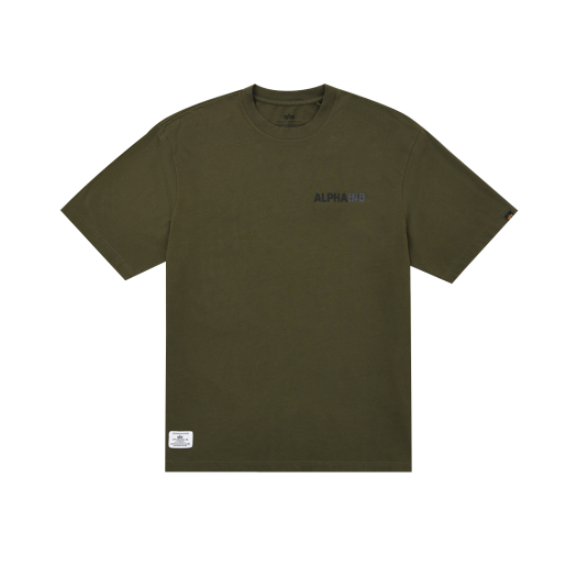 AI25I1000034OLE ALPHA INDUSTRIES Unfrm Alpha Ind Tee Olive