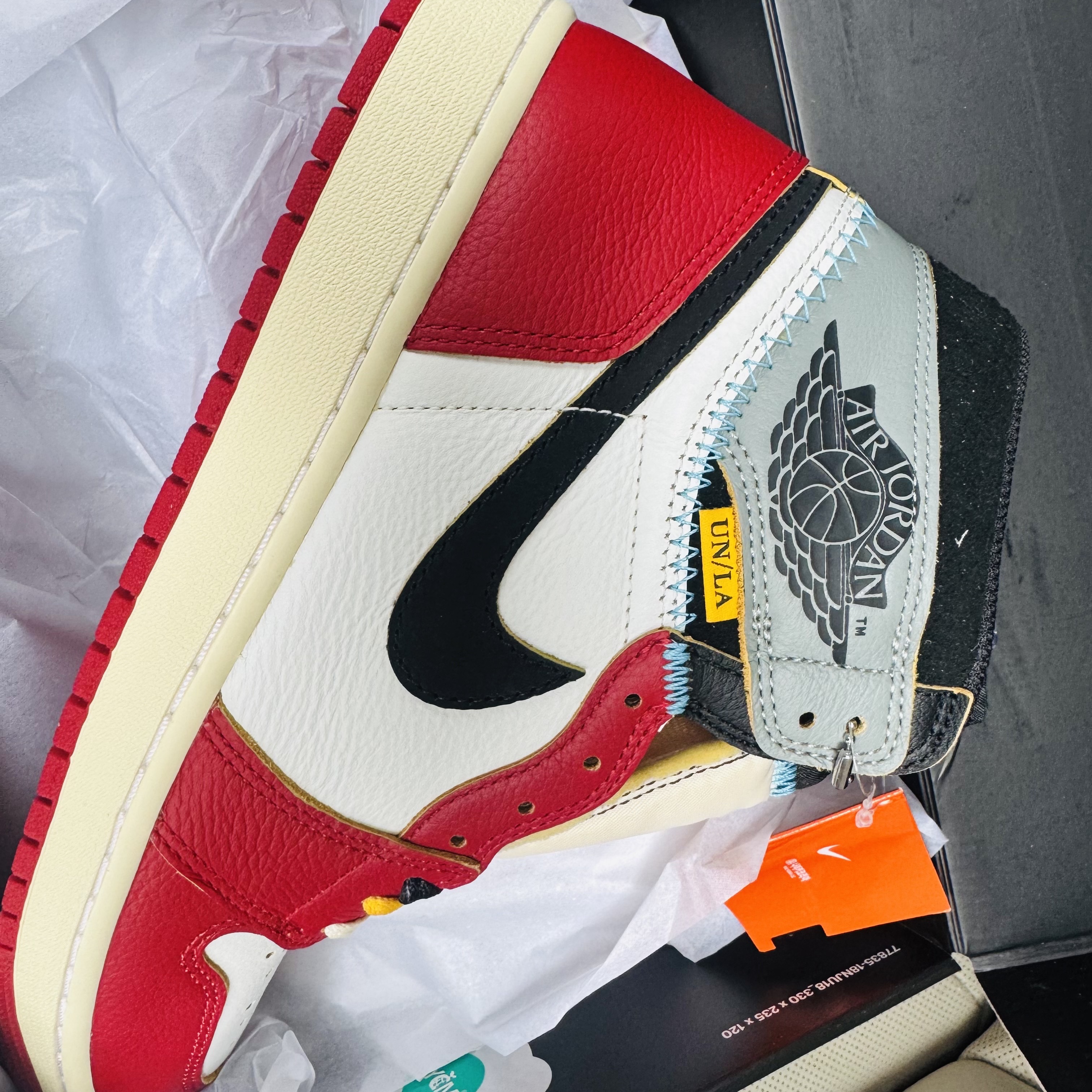 Jordan 1 x Union Retro High OG Chicago Shadow 착용 스타일