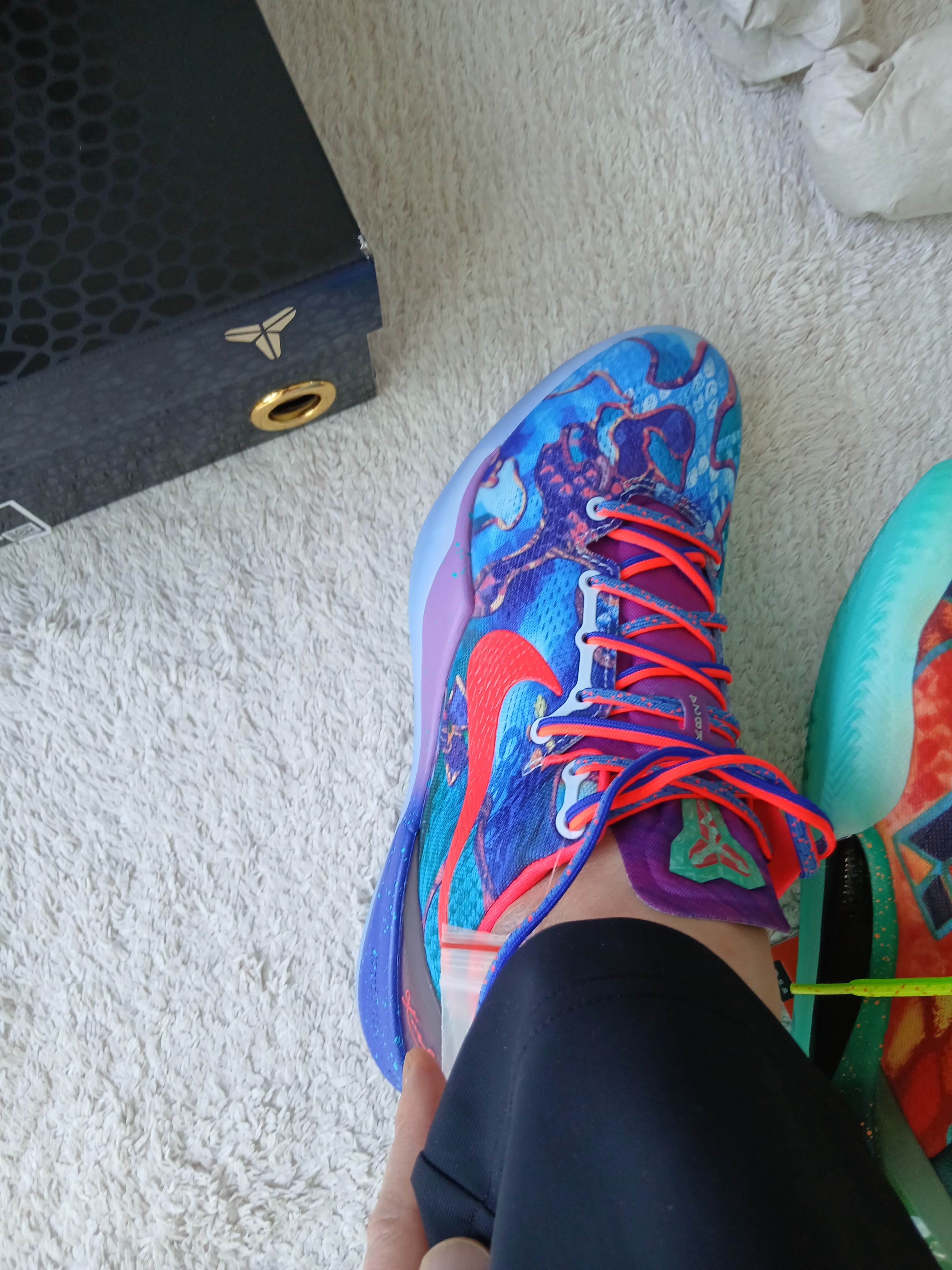 Nike Kobe 8 Protro What the Kobe 착용 스타일 - 3
