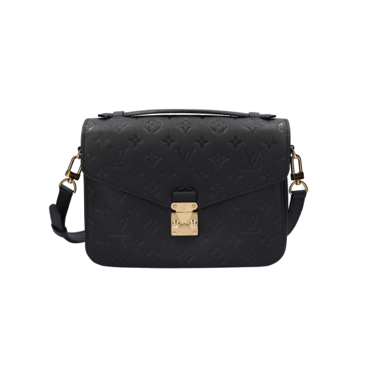M41487 Louis Vuitton Pochette Metis Monogram Empreinte Black