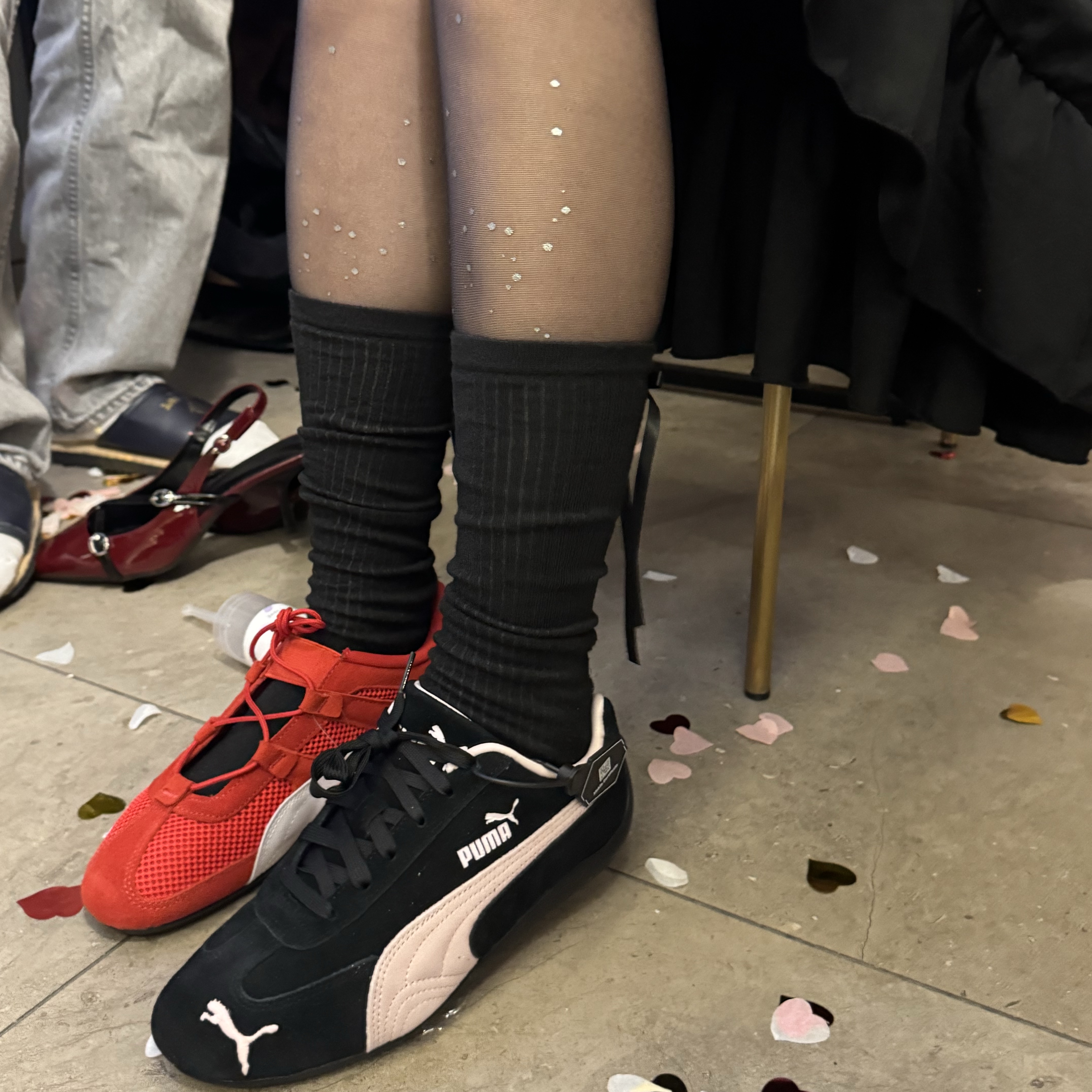 Puma Speedcat OG Black Mauve Mist 착용 스타일