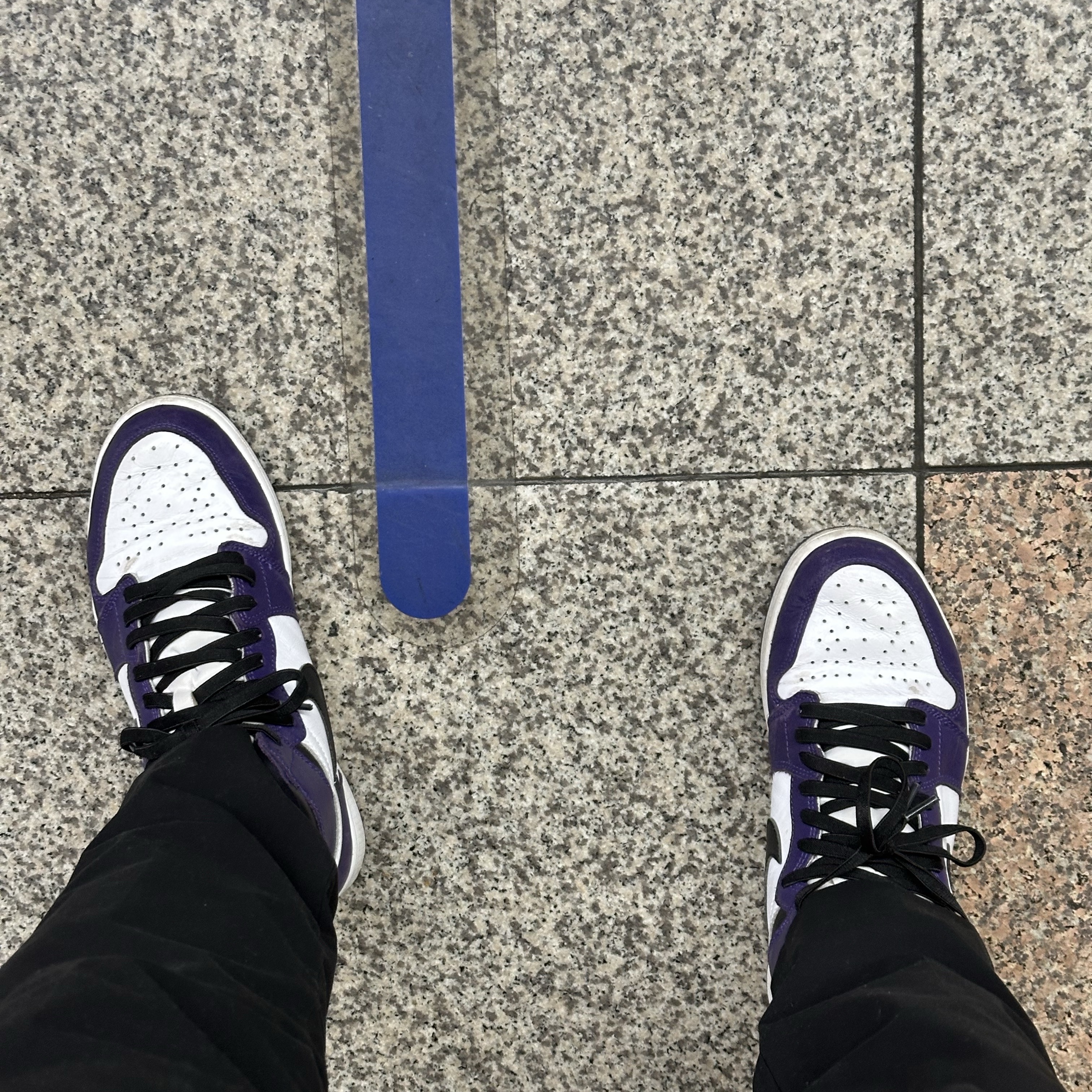 Jordan 1 Retro High OG Court Purple 2020 착용 스타일