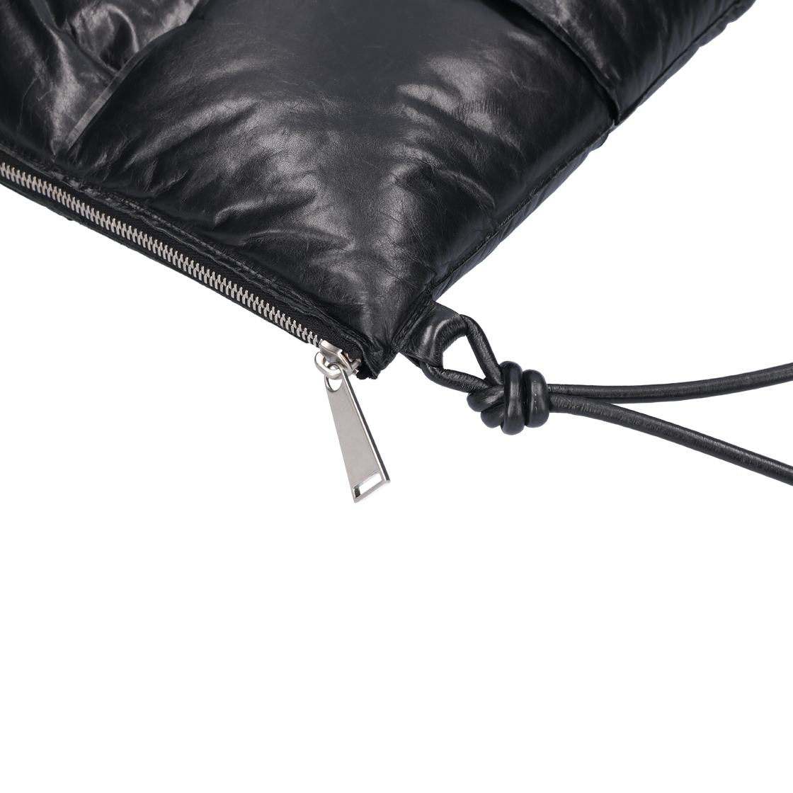 [B등급] 보테가 베네타 630349 맥시 파우치 클러치백 블랙([B등급] Bottega Veneta Vintage Maxi Pouch Clutch Bag Black) - 3