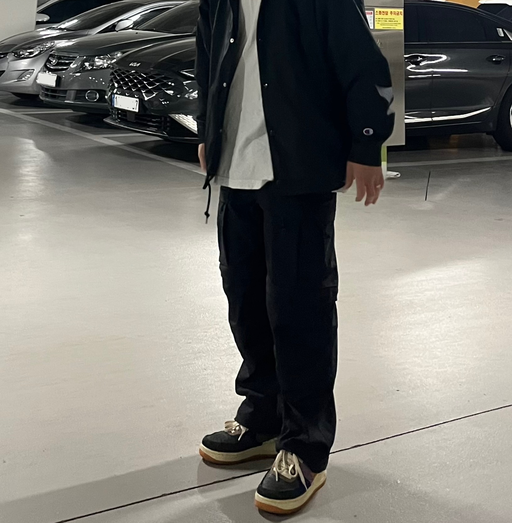 Supreme x Champion Coaches Jacket Black - 24SS, Nike x Travis Scott Air Force 1 Low Cactus Jack 착용 스타일