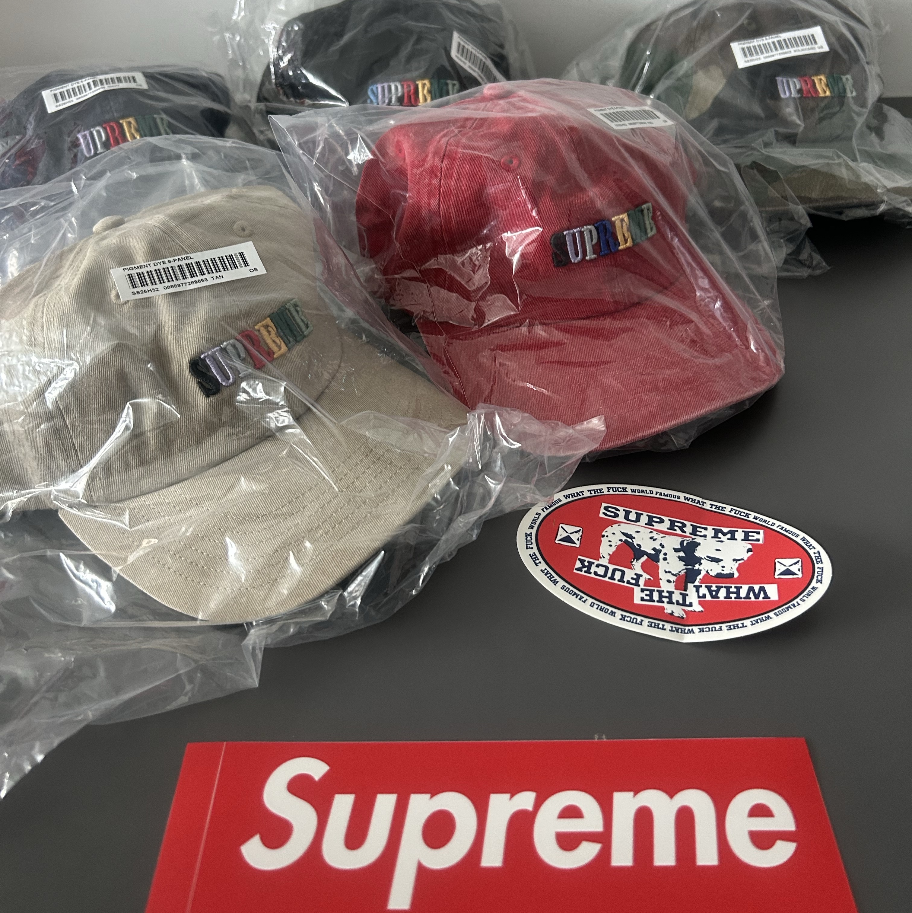 Supreme Pigment Dye 6-Panel Woodland Camo - 25SS ์ฐฉ์ฉ ์คํ์ผ