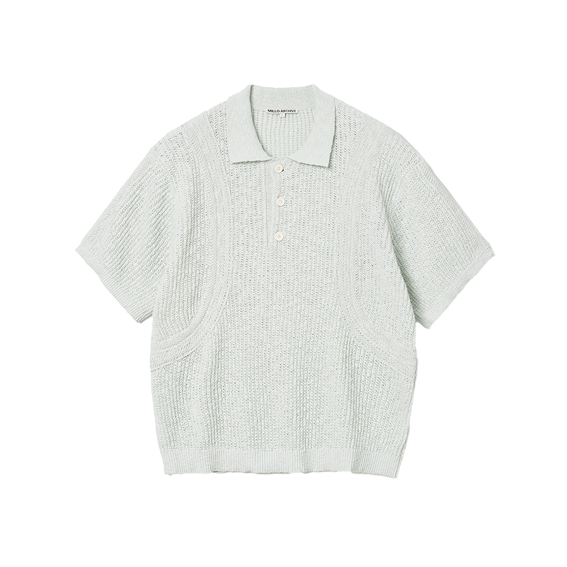 밀로 아카이브 어반던트 타입 니트 민트 그레이