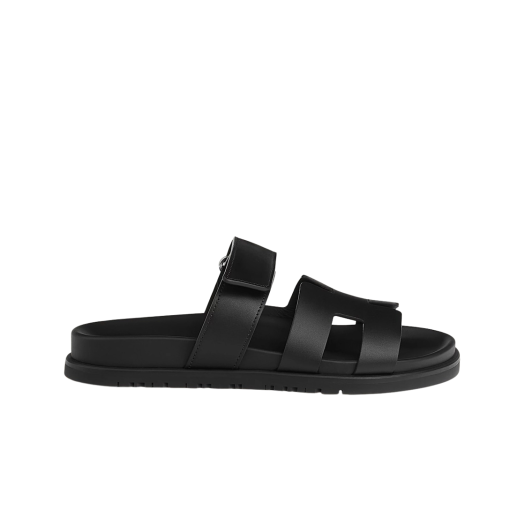 (W) Hermes Chypre Sandal Calfskin & Noir