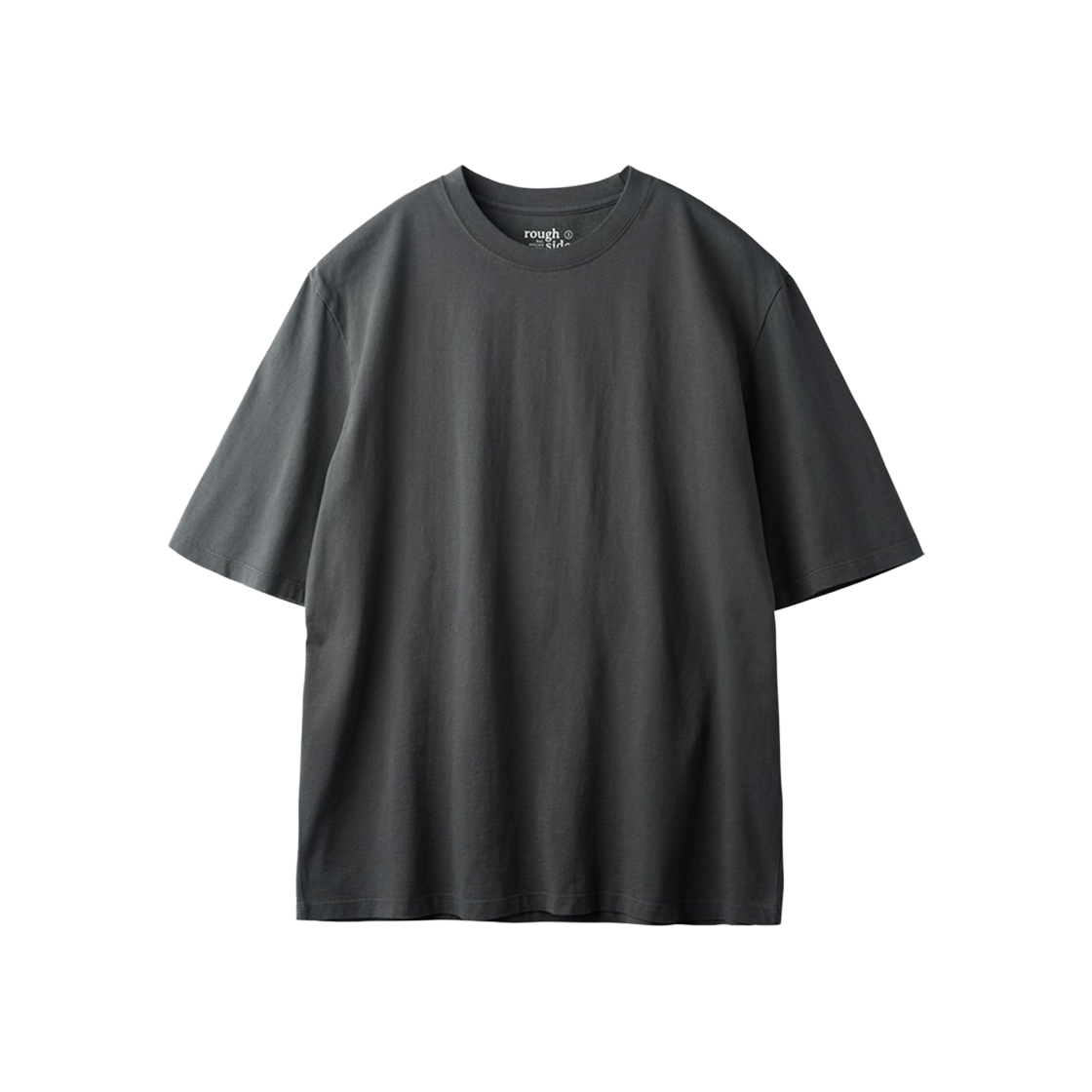 러프 사이드 마일드 티셔츠 차콜(Rough Side Mild T-Shirt Charcoal)