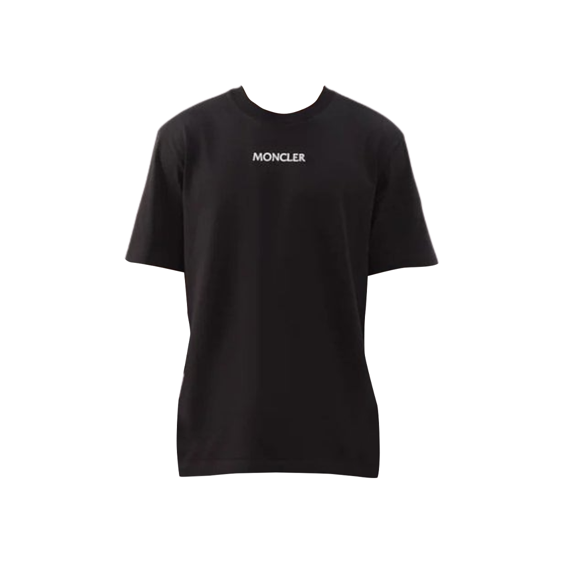 H2-091-8C00032-8390T-999 Moncler Graphic Logo Print T-Shirt Black - 22FW