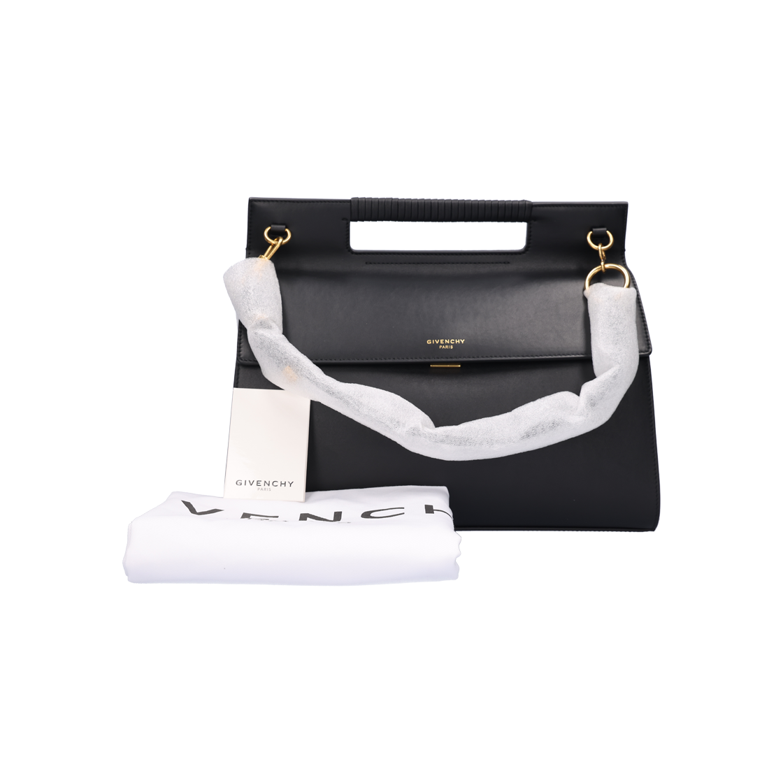 BB509BB Givenchy Large Whip Bag Calfskin Black - #6