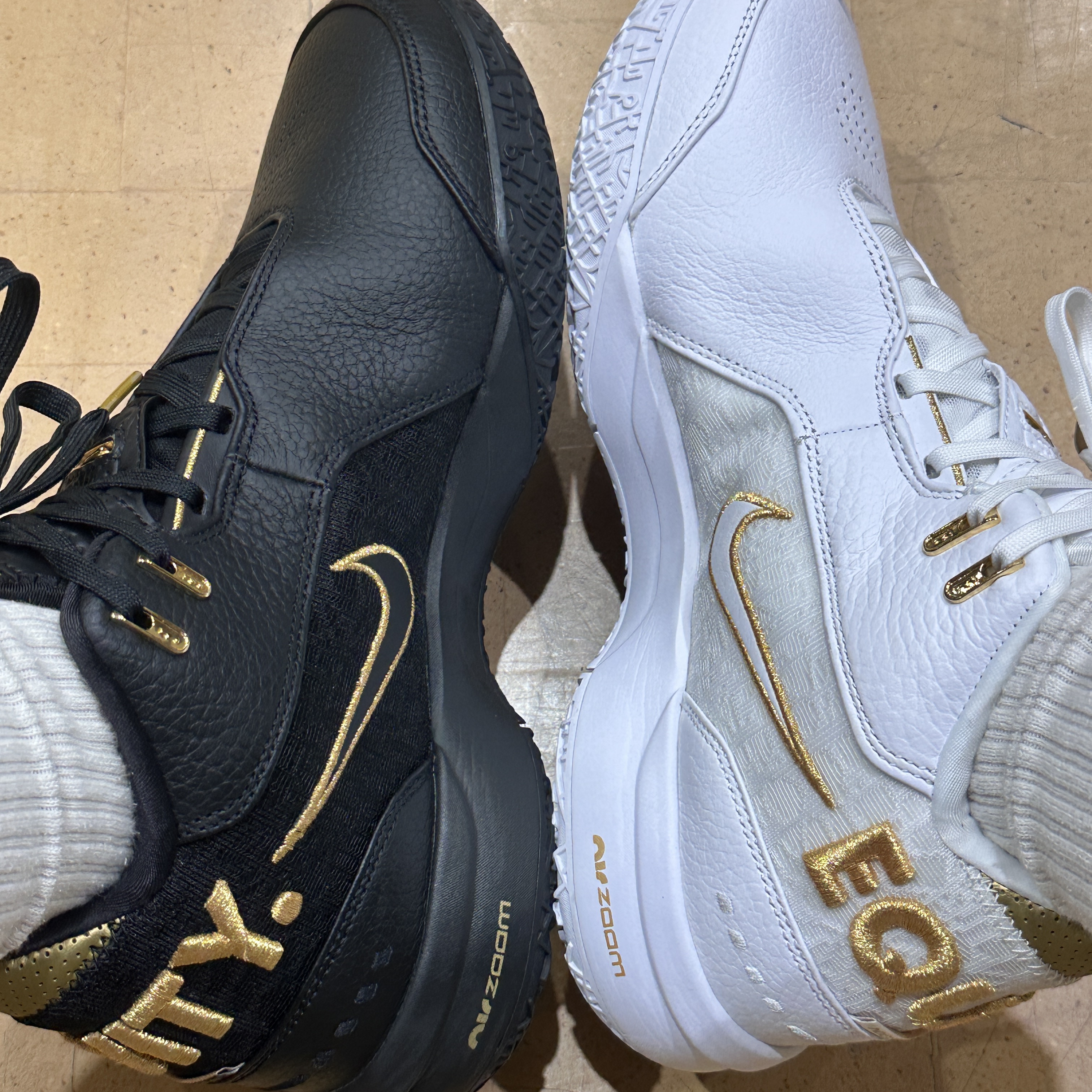 Nike LeBron NXXT Gen AMPD EP White Black 착용 스타일