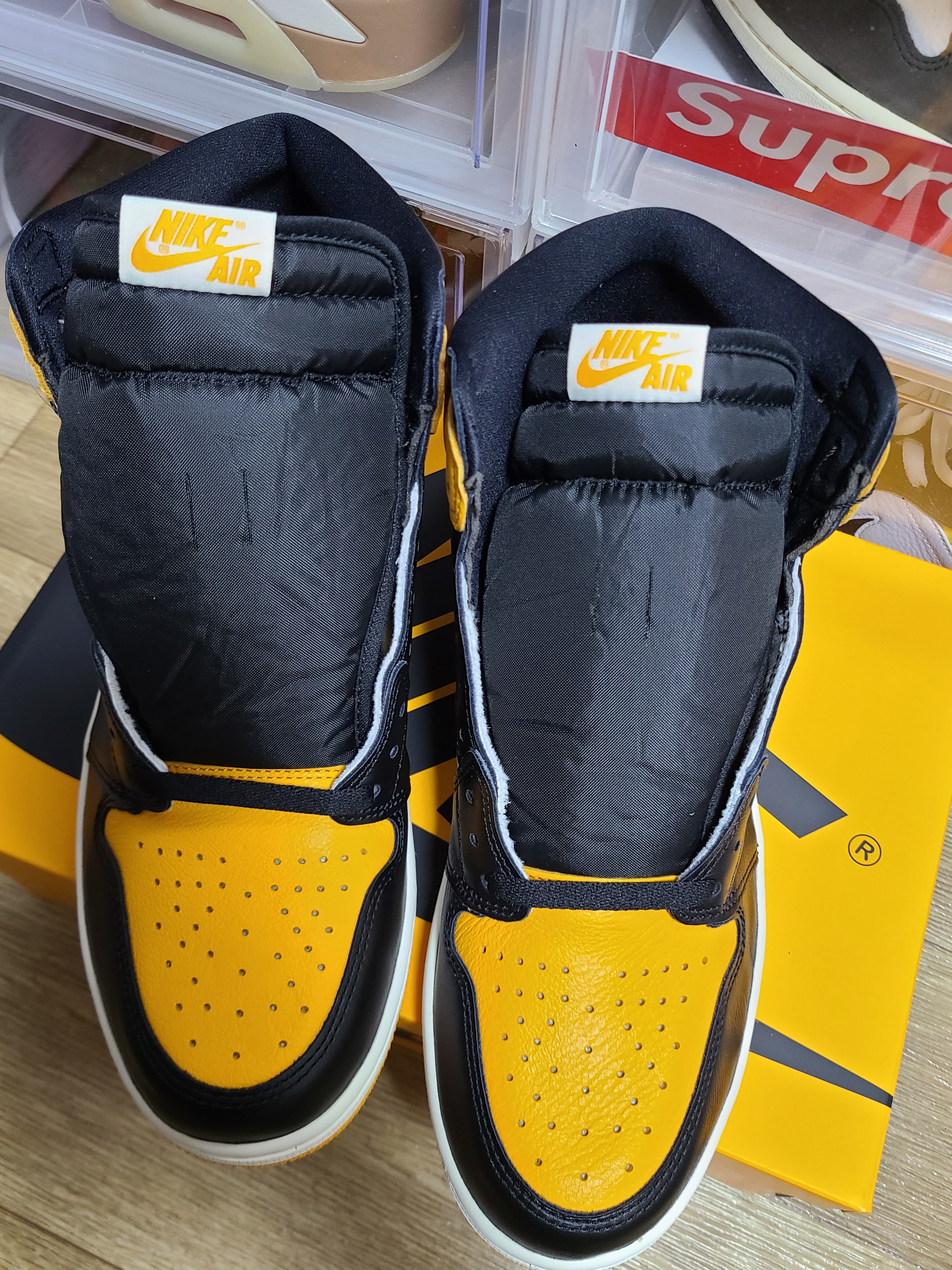 Jordan 1 Retro High OG Taxi 착용 스타일 - 2