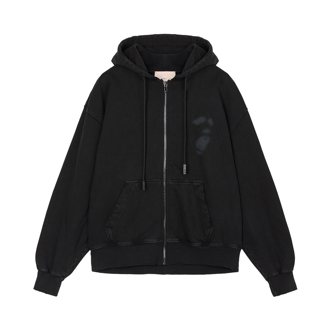 [KREAM 단독] AOD 집 후디 맨 블랙 - 25SS([KREAM 단독] AOD Zip Hoodie Man Black - 25SS)