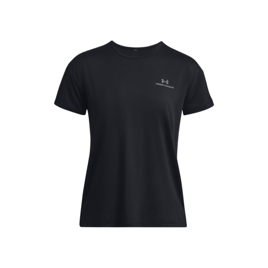 (W) Under Armour Rush Energy 2.0 Short Sleeve T-Shirt Black