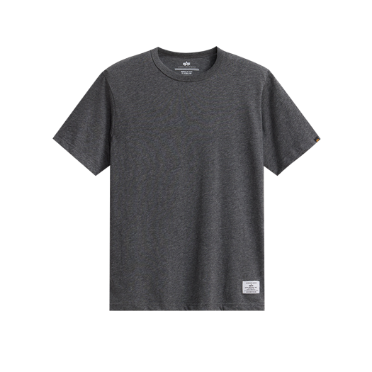 AI25I1000039DCH ALPHA INDUSTRIES Essential Relaxed Tee Dark Charcoal Heather