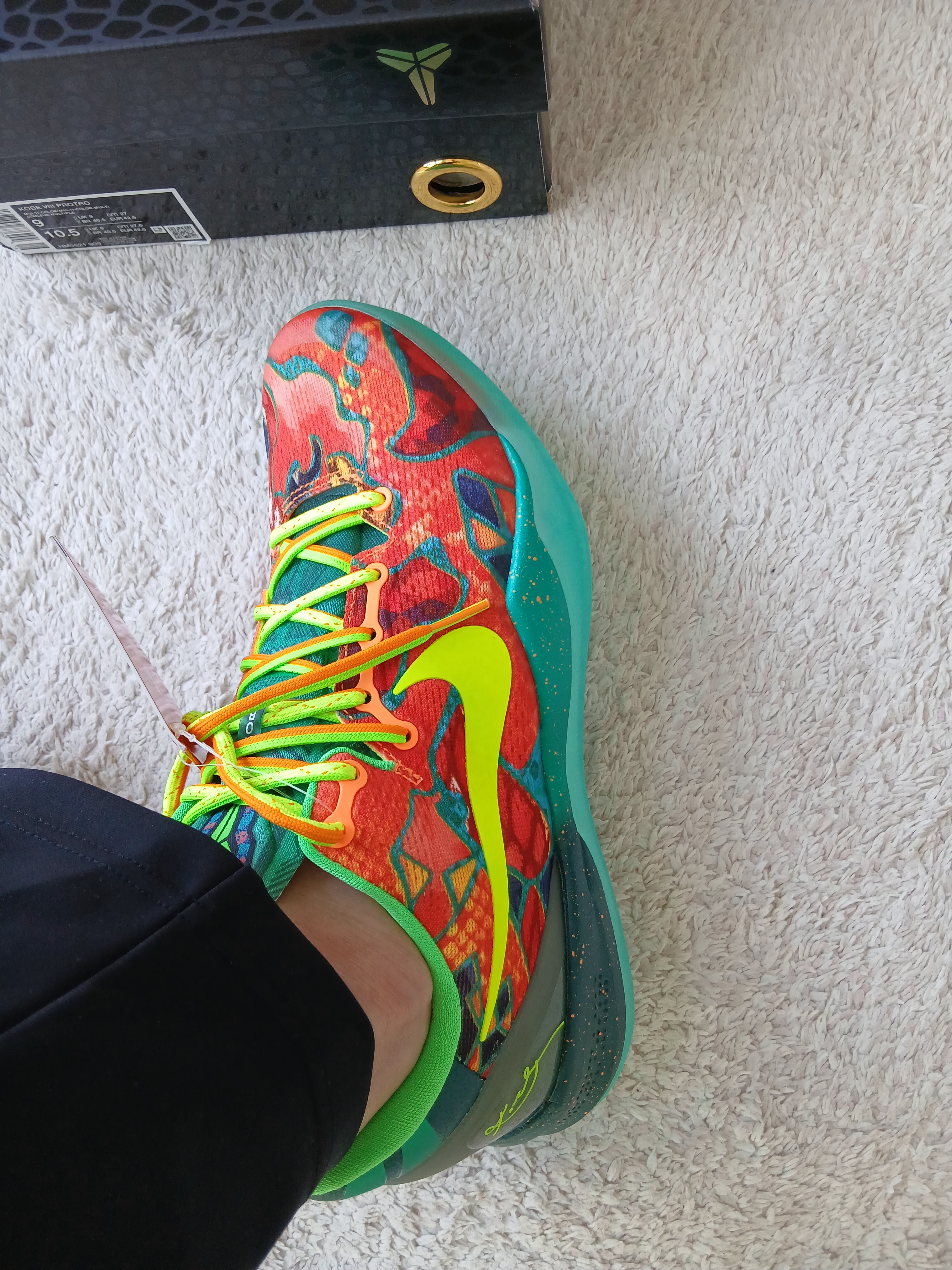 Nike Kobe 8 Protro What the Kobe 착용 스타일 - 4