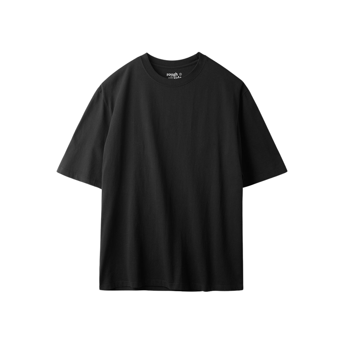 러프 사이드 마일드 티셔츠 블랙(Rough Side Mild T-Shirt Black)