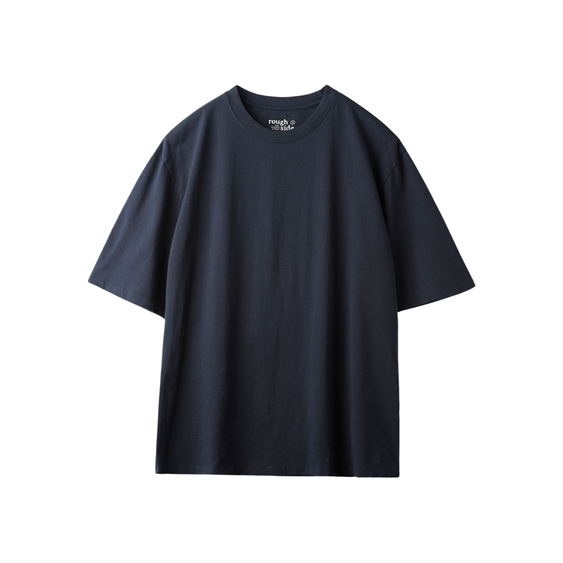 러프 사이드 마일드 티셔츠 네이비(Rough Side Mild T-Shirt Navy)