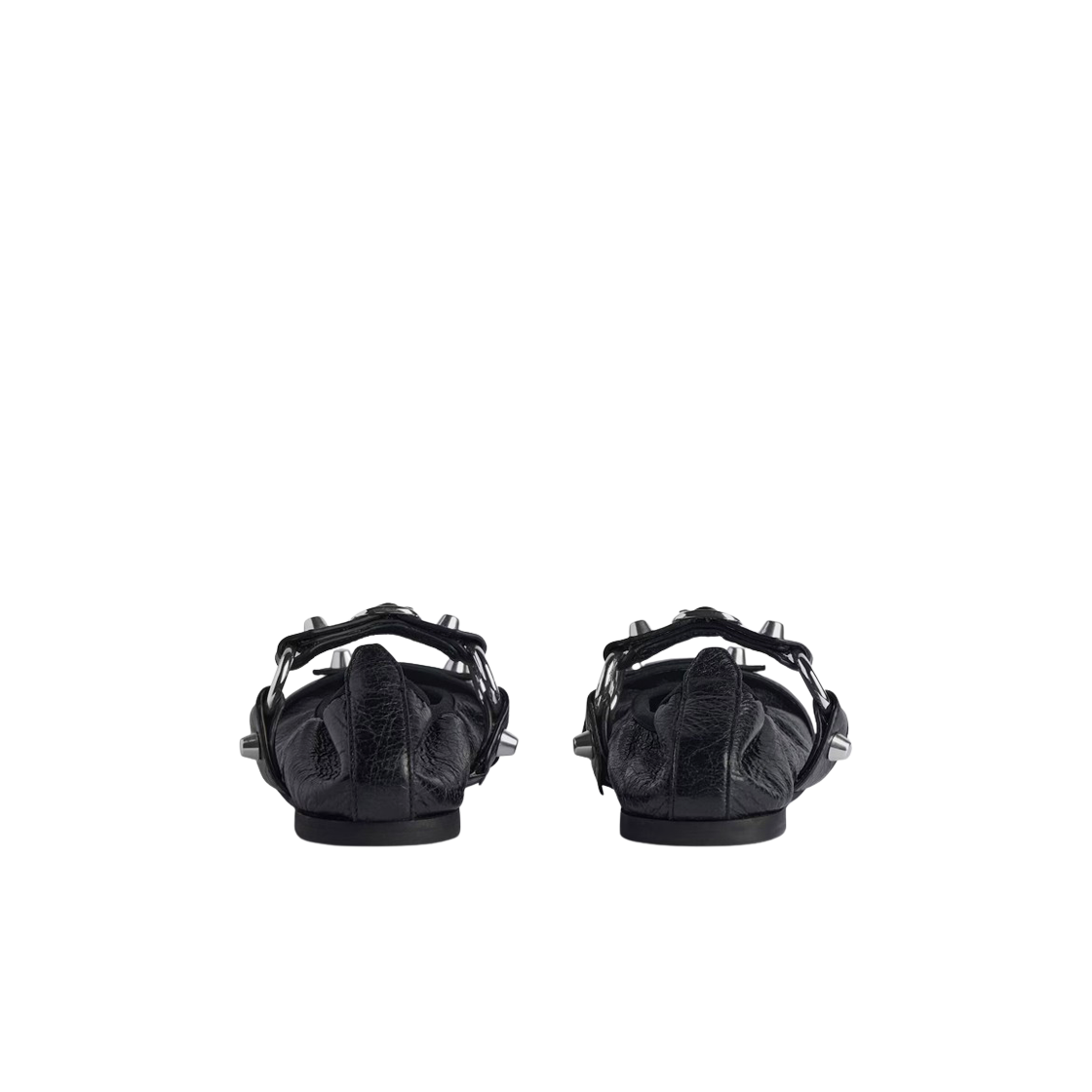 (W) 발렌시아가 시티 발레리나 블랙 실버((W) Balenciaga City Ballerina Black Silver) - 3