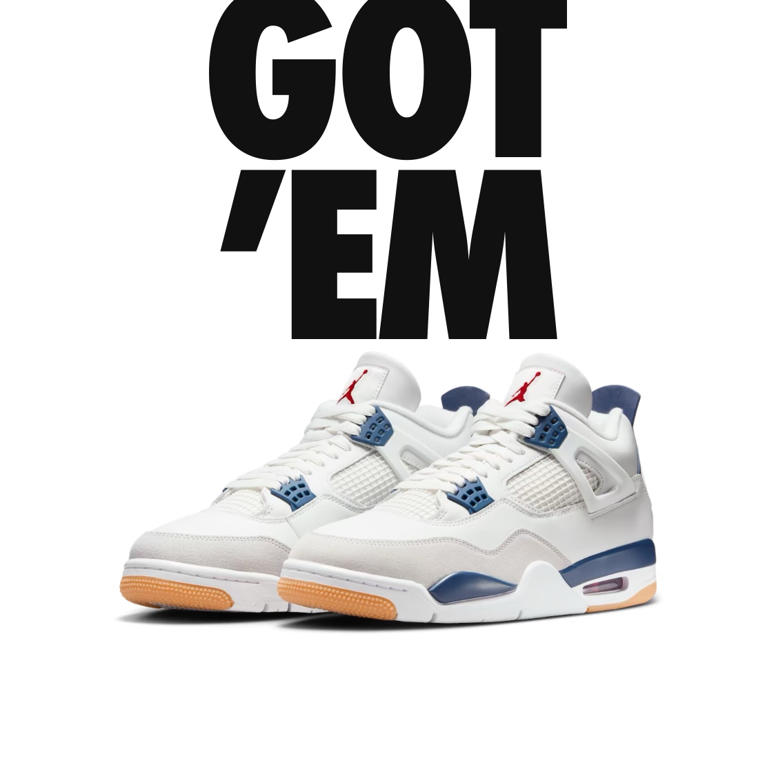 Jordan 4 x Nike SB Retro SP Navy 착용 스타일