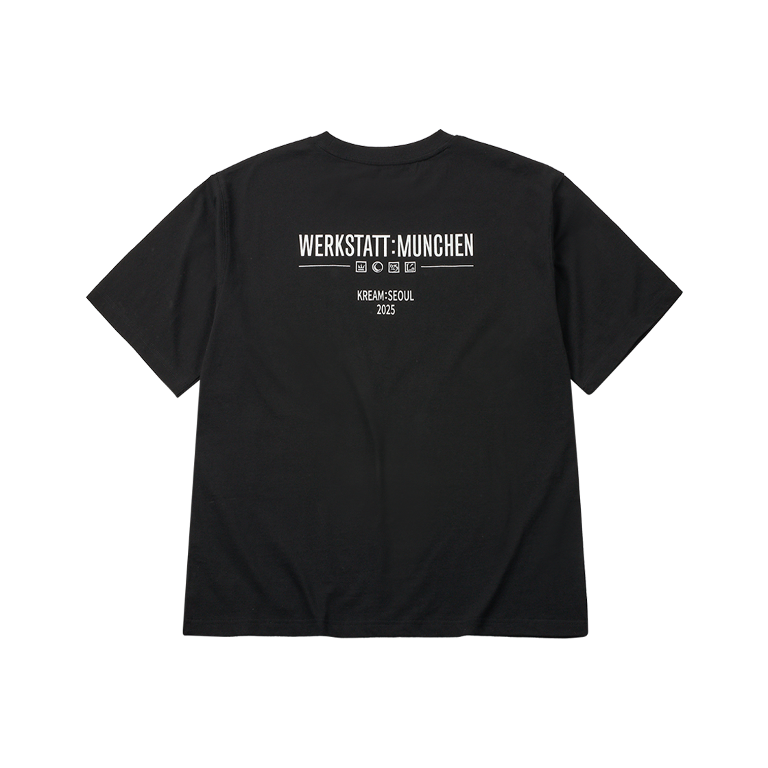 베르크슈타트 뮌헨 x KREAM 서울 티셔츠 블랙 - 25SS(Werkstatt:Munchen x KREAM Seoul T-Shirts Black - 25SS) - 1