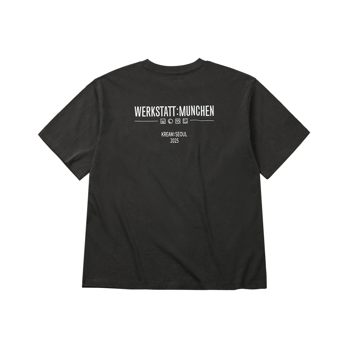 베르크슈타트 뮌헨 x KREAM 서울 티셔츠 차콜 - 25SS(Werkstatt:Munchen x KREAM Seoul T-Shirts Charcoal - 25SS) - 1