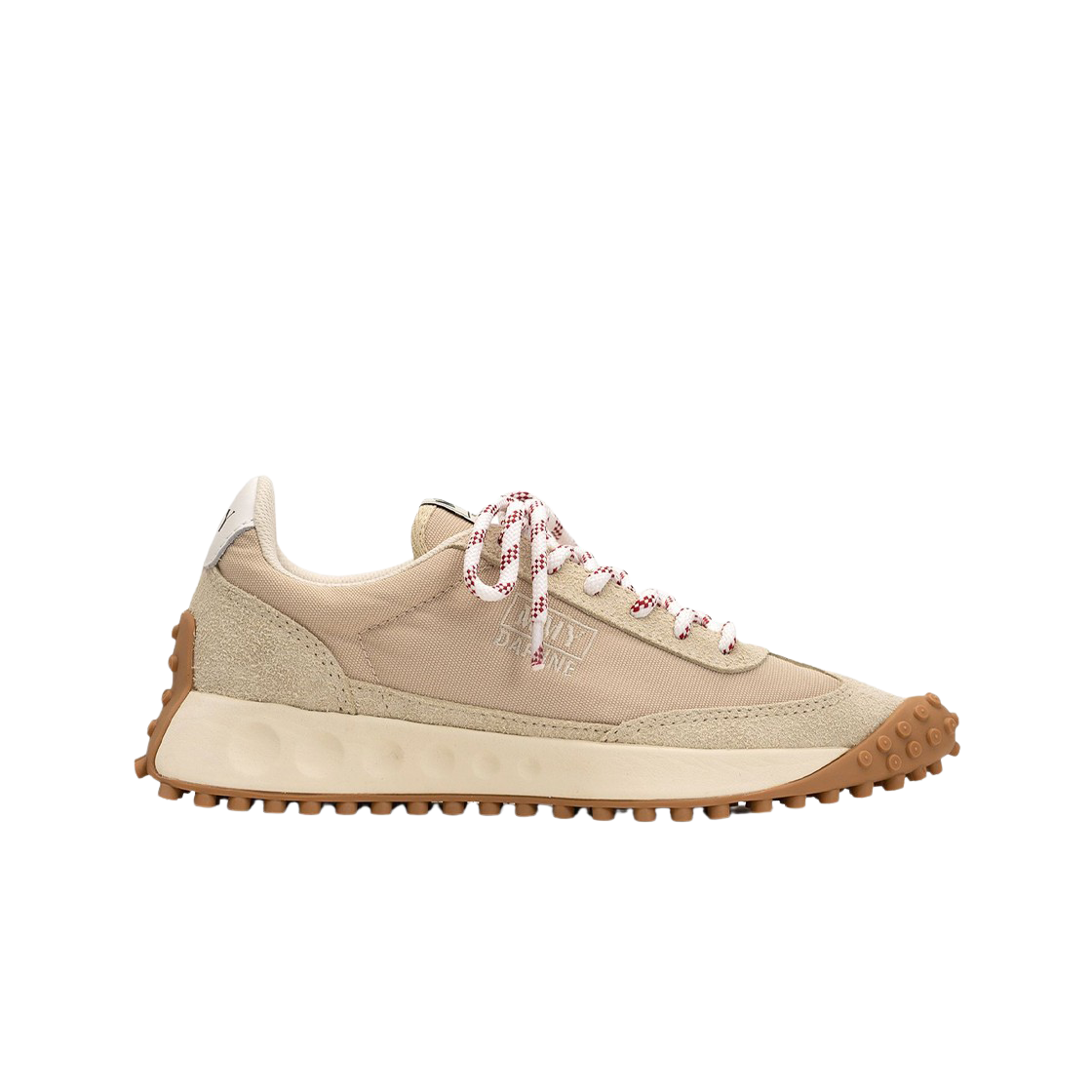 메종 미하라 야스히로 다프네 OG 솔 믹스 머터리얼 로우탑 스니커즈 베이지(Maison Mihara Yasuhiro Daphne OG Sole Mix Material Low-top Sneakers Beige) - 1