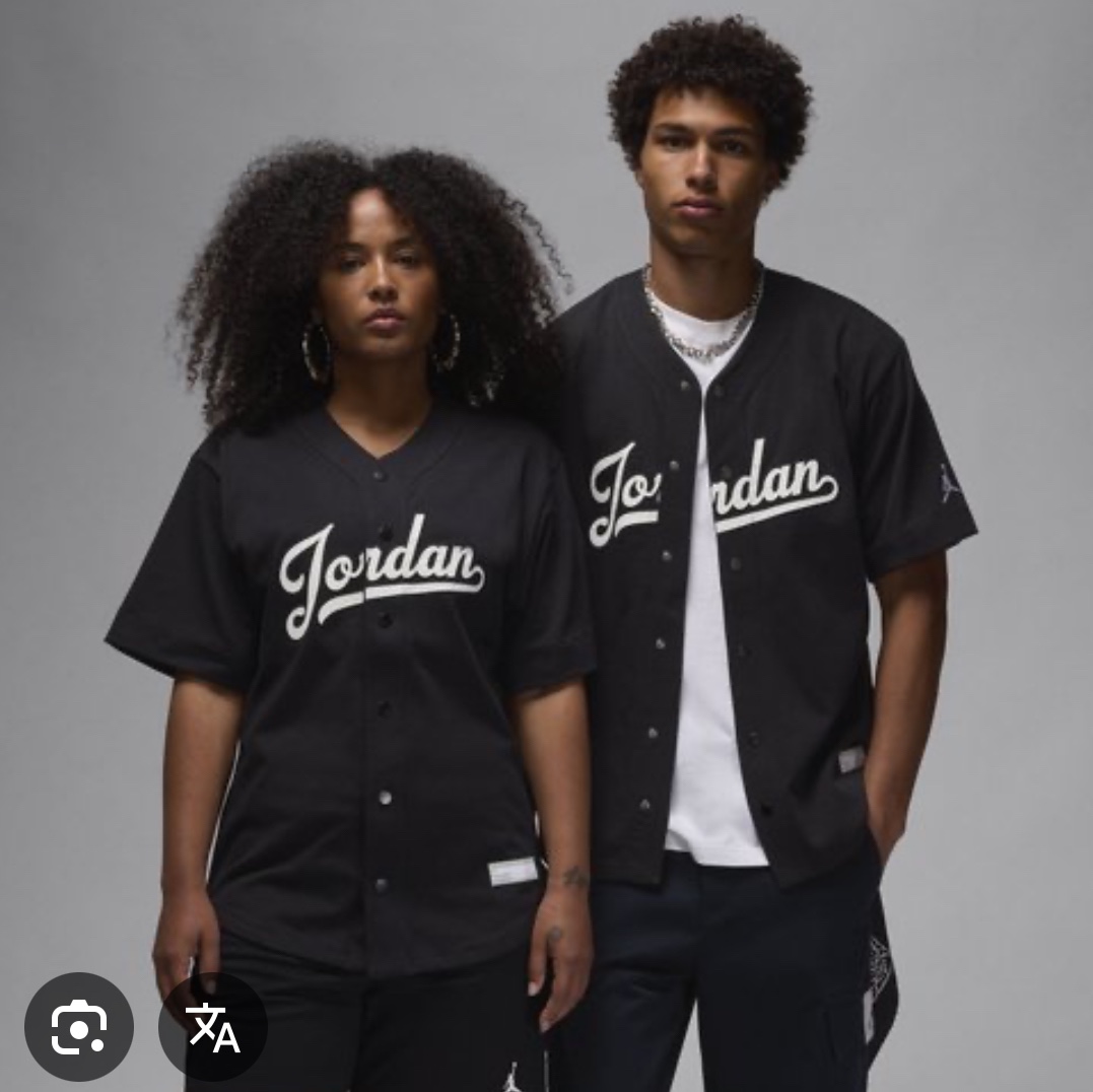 Jordan Flight MVP Baseball Top Black - US/EU 착용 스타일