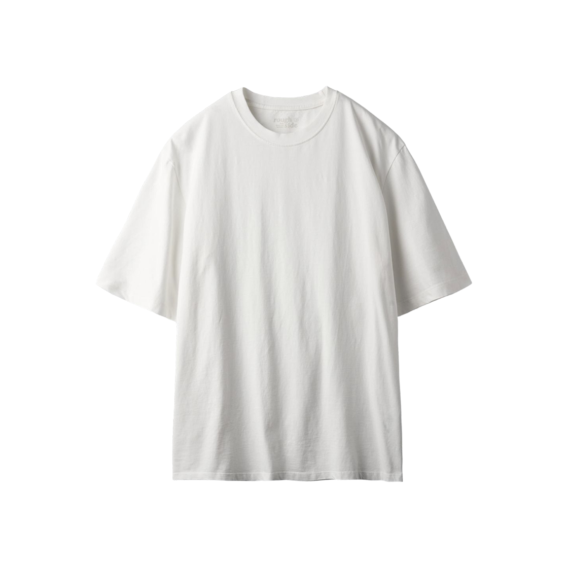 러프 사이드 마일드 티셔츠 오프 화이트(Rough Side Mild T-Shirt Off White)