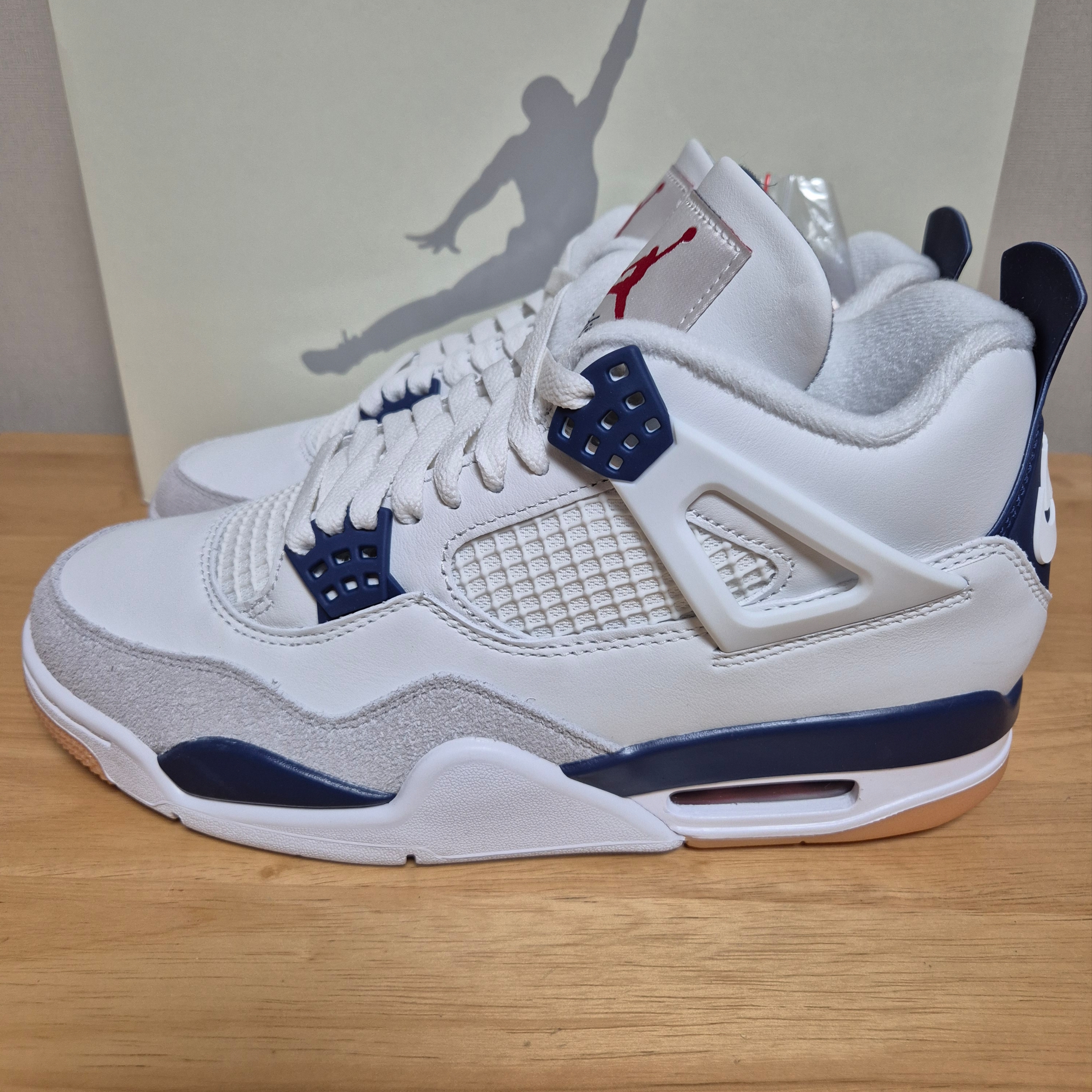 Jordan 4 x Nike SB Retro SP Navy 착용 스타일 - 2