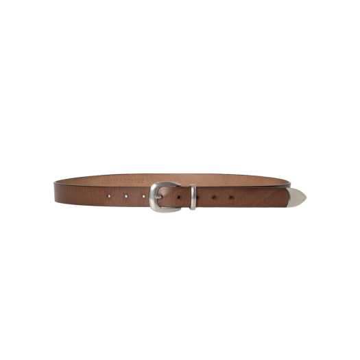 ML572VBR Millo Archive Vintage Washed Belt Vintage Brown