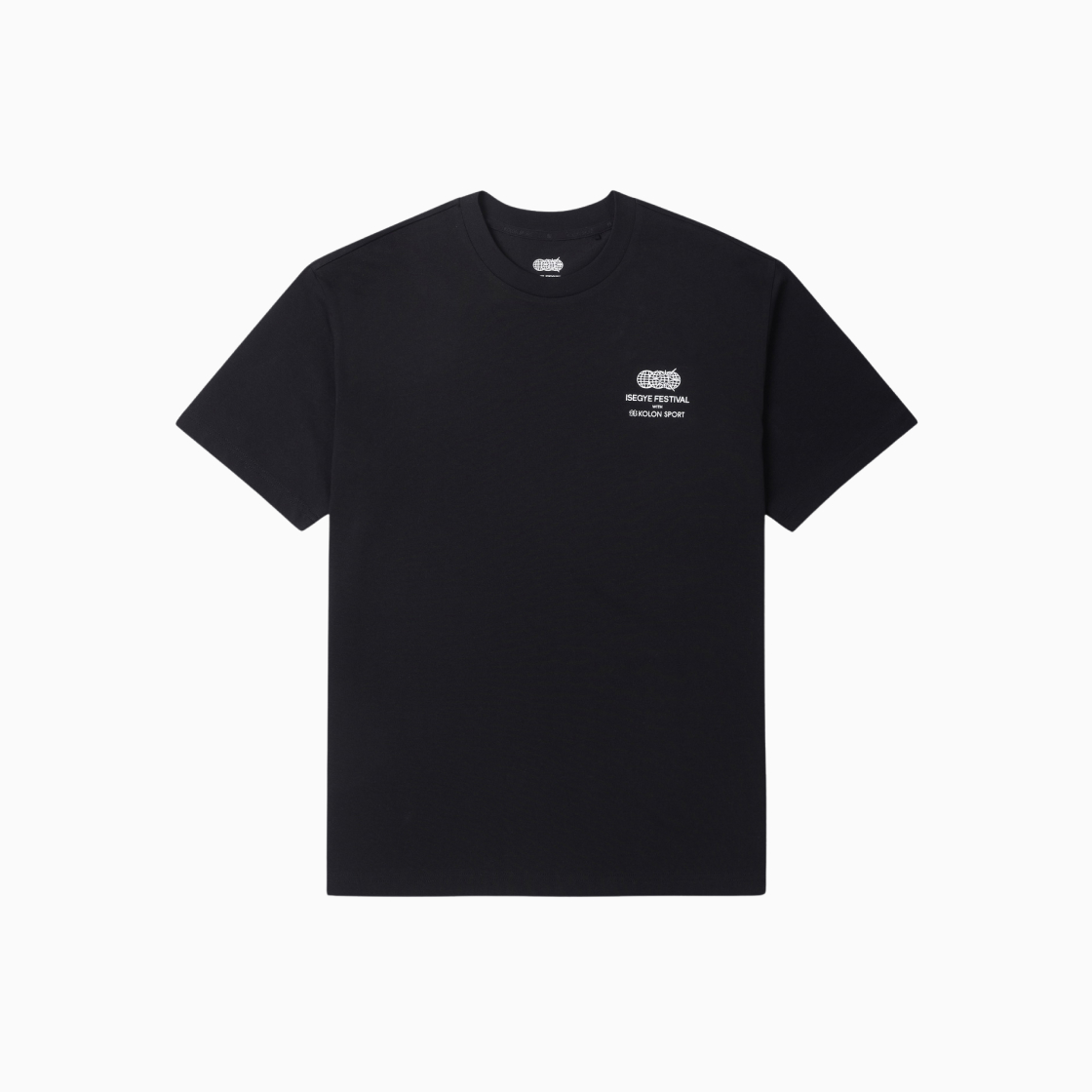 ISEGYEMD01 ISEGYE FESTIVAL 2025 T-shirt Black