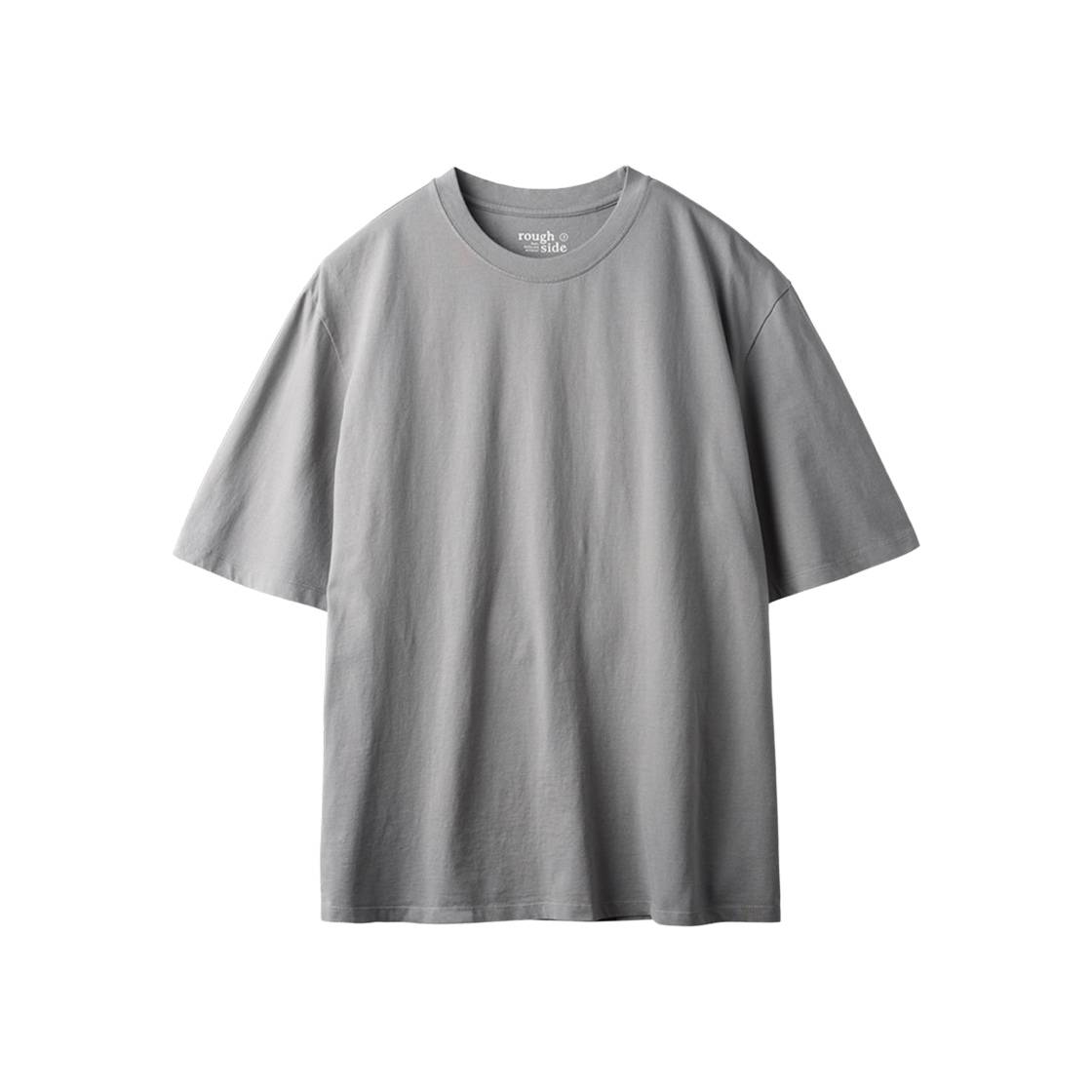 러프 사이드 마일드 티셔츠 그레이(Rough Side Mild T-Shirt Grey)