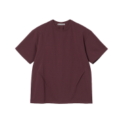 Millo Archive Dainty Curve Detail T-Shirts Burgundy