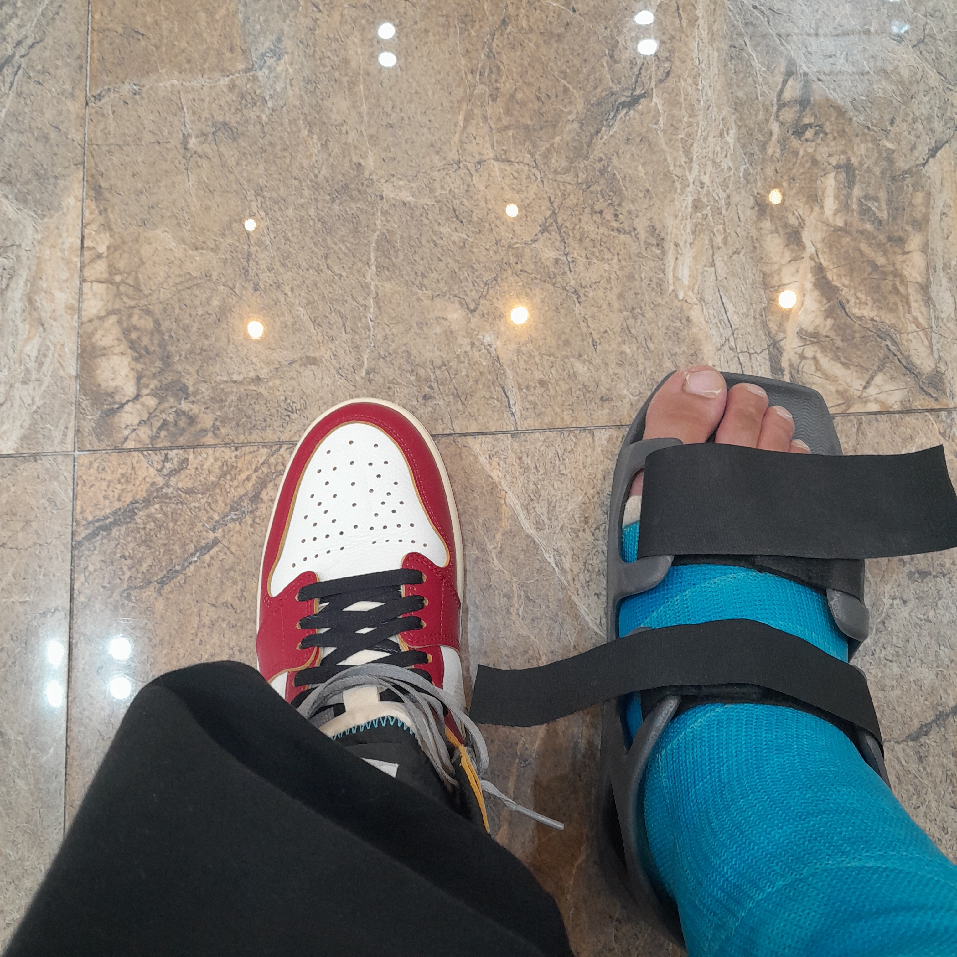 Jordan 1 x Union Retro High OG Chicago Shadow 착용 스타일 - 1