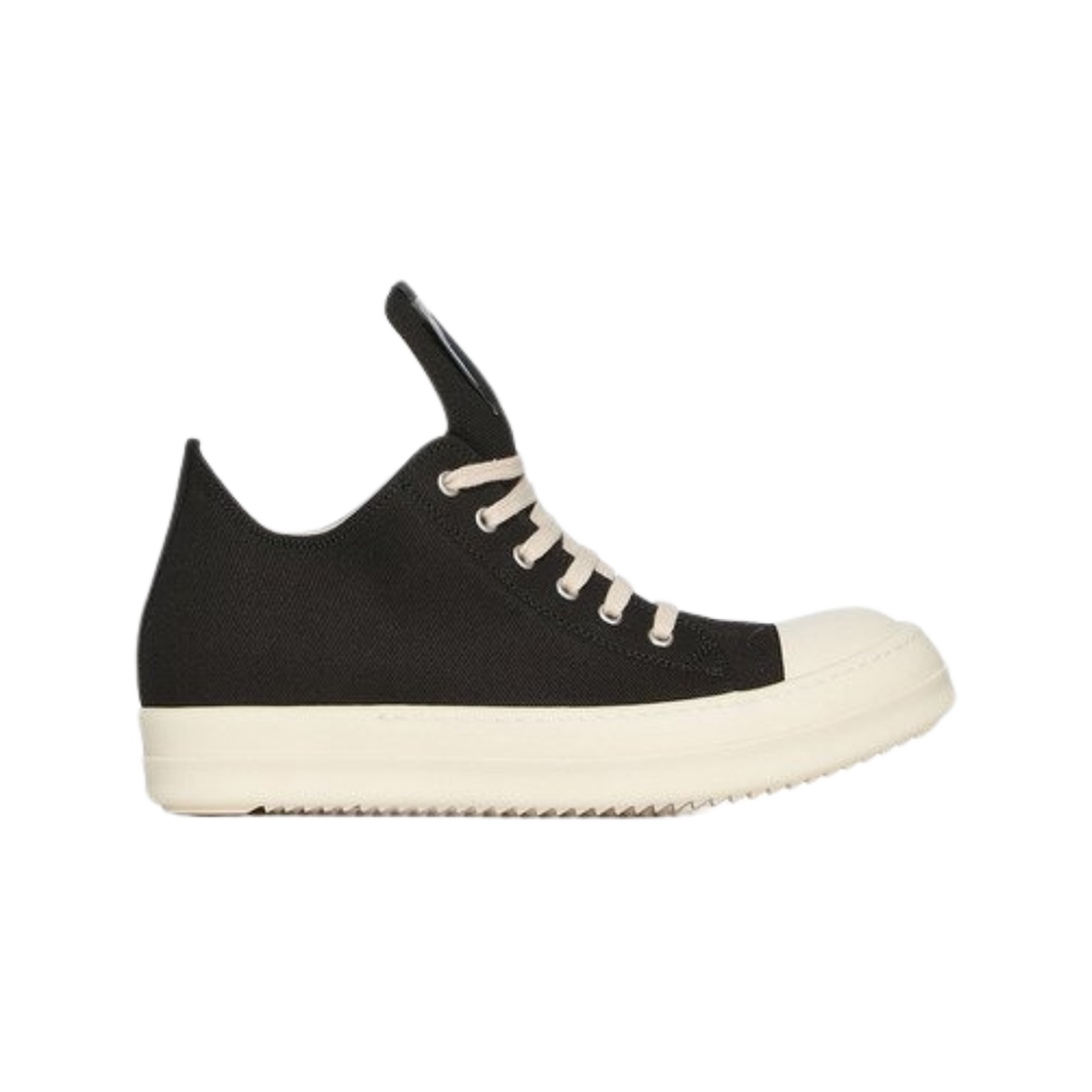 DU01E3802DOEH1-911 Rick Owens Hollywood Drkshdw Low Sneakers Black Milk