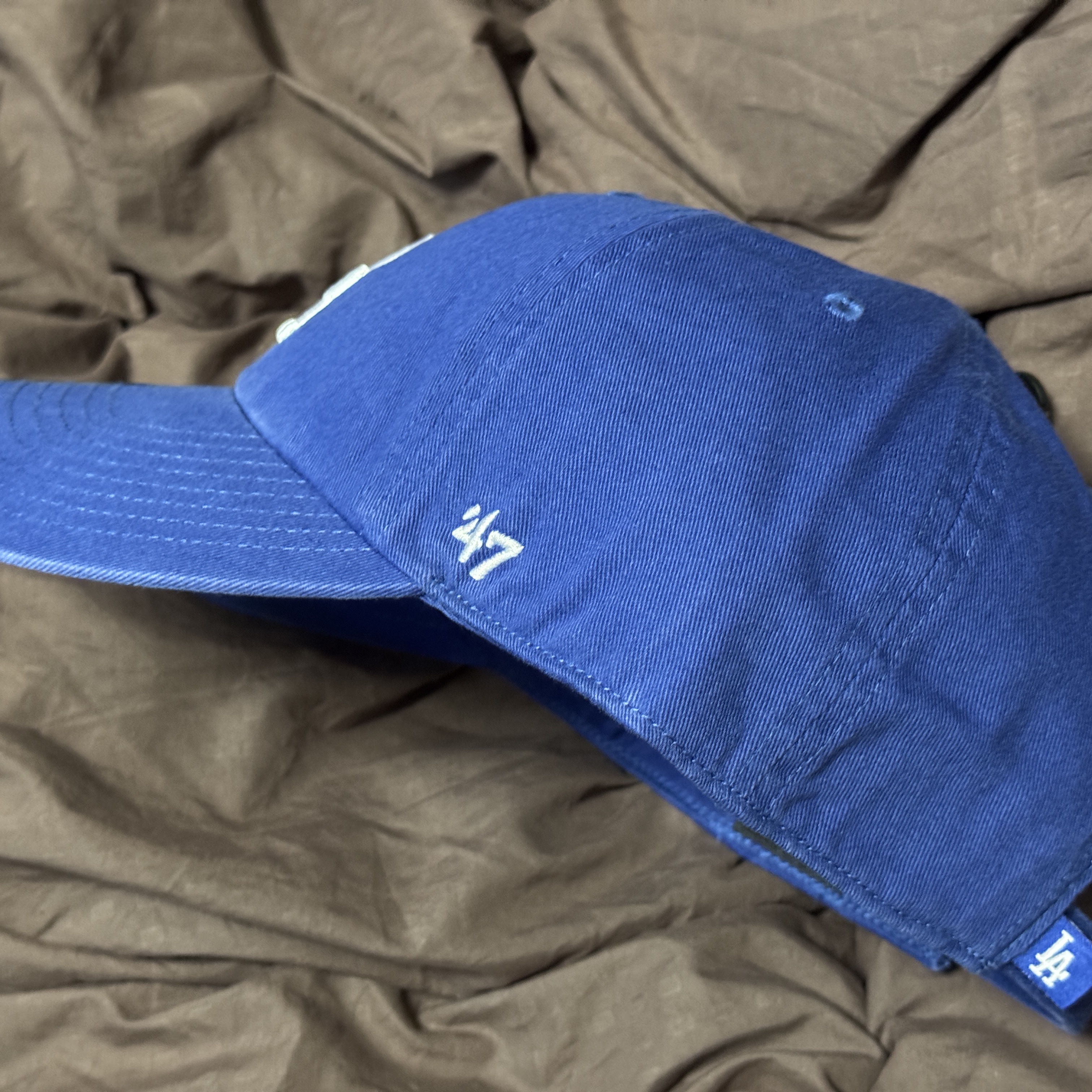 47 Brand LA Dodgers Clean Up Royal 착용 스타일 - 1