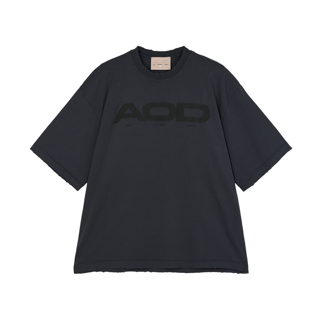 [KREAM 단독] AOD 티셔츠 맨 아스팔트 - 25SS([KREAM 단독] AOD T-Shirt Man Asphalt - 25SS)