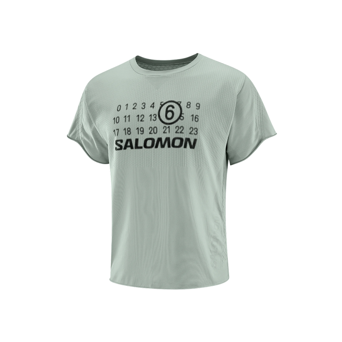 살로몬 x MM6 메종 마르지엘라 숏슬리브 심리스 티셔츠 제이다이트(Salomon x MM6 Maison Margiela Short Sleeve Seamless T-Shirt Jadeite)