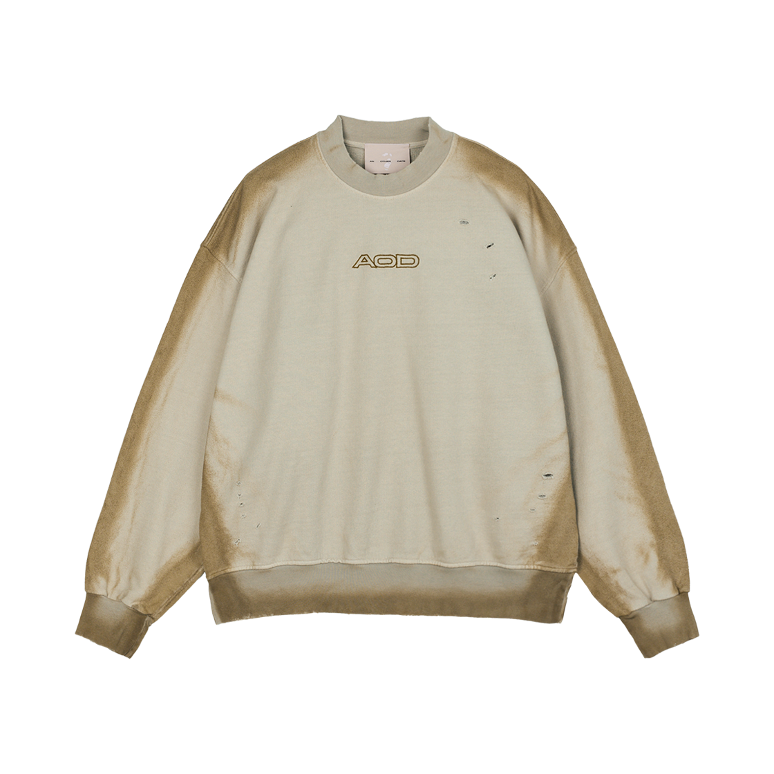 [KREAM 단독] AOD 스웨트셔츠 맨 샌드 - 25SS([KREAM 단독] AOD Sweatshirt Man Sand - 25SS)